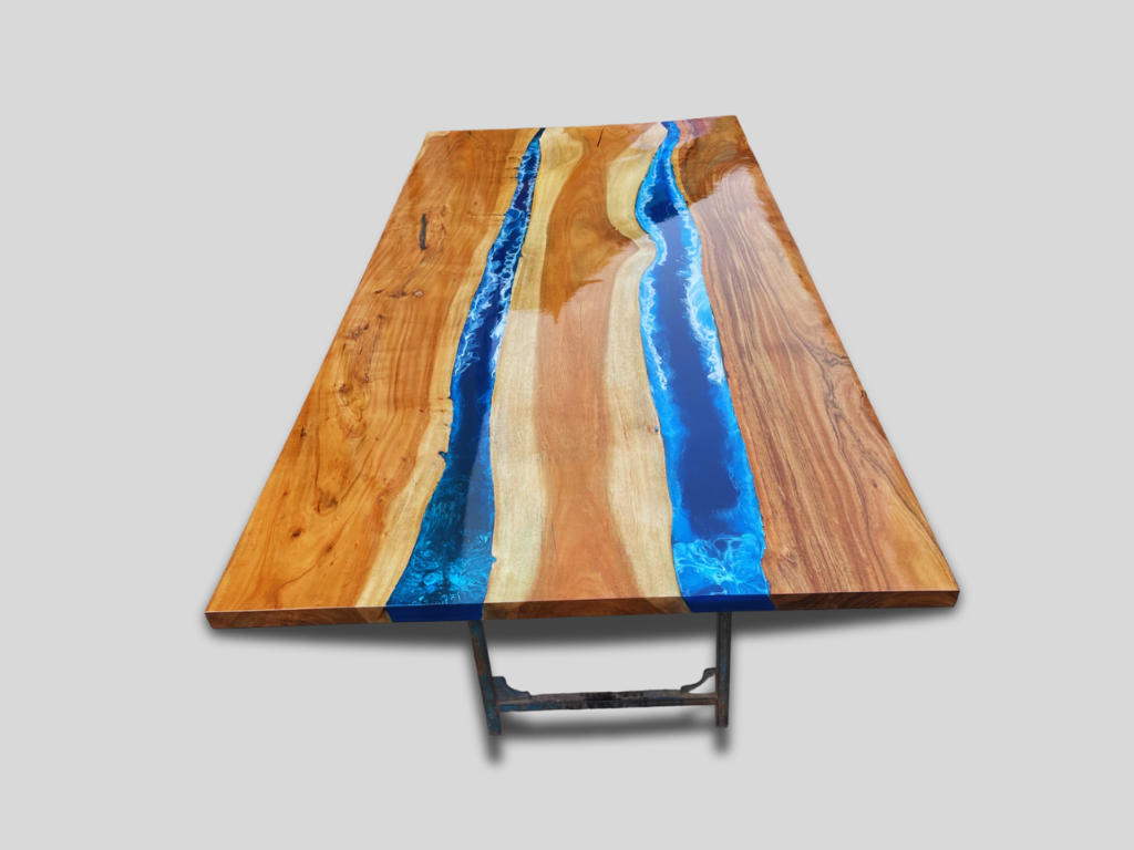 Epoxy Table, dining, sofa, center table top Live Edge Walnut Table ,Custom Order, Epoxy Resin River Table